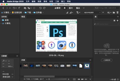 Adobe Bridge 2020 Mac v10.0 数字资产管理软件 中文一键安装版下载 - 苹果Mac版_注册机_安装包 | Mac助理