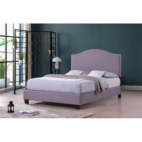 Charlton Home® Raiford Upholstered Bed & Reviews | Wayfair