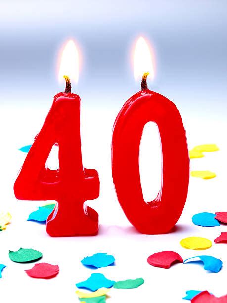 Happy 40. Birthday Stock Photo - Alamy