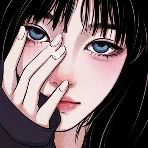 头像ins高级质感动漫女生古风