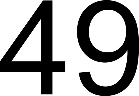 49 — сорок девять. натуральное нечетное число. в ряду натуральных чисел ...