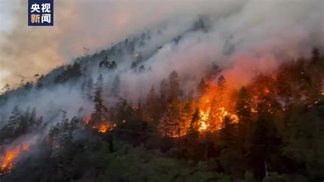 还在烧！美国山火迅速蔓延，实拍卫星视角下震撼画面