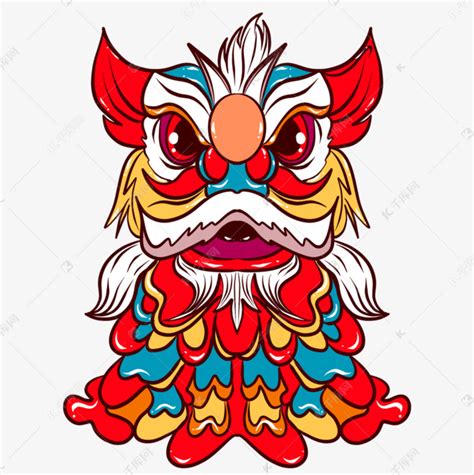 舞狮头像古风女生动漫版