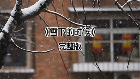 《雪下的时候》完整版_高清1080P在线观看平台_腾讯视频