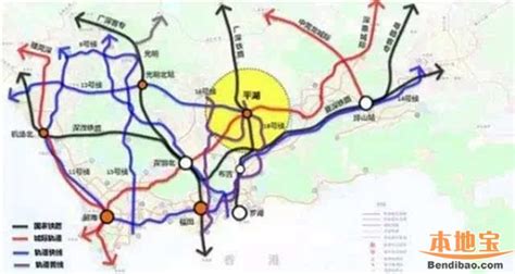 10号线平湖枢纽站开始建设 集地铁城轨高铁为一体 - 深圳本地宝