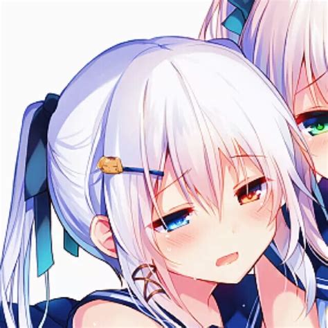 动漫甜美女生姐妹头像