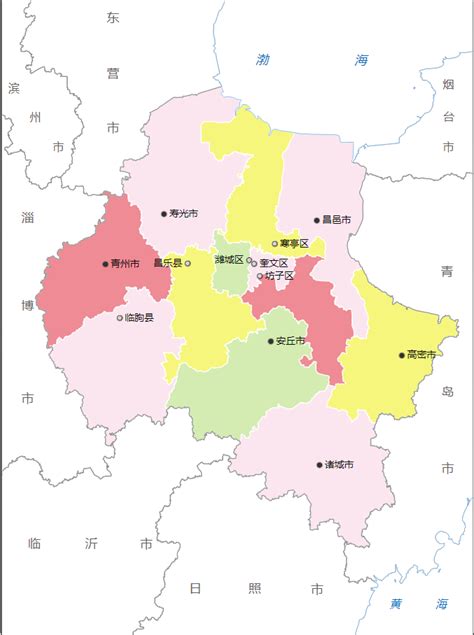 潍坊市各地驻地、人口、面积、行政区划代码、区号、邮编（潍坊市行政区划地图）_房家网