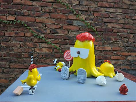 【纵象塑品】鸡年大型IP互动雕塑展|纯艺术|雕塑|纵象塑造YOUNG - 原创作品 - 站酷 (ZCOOL)