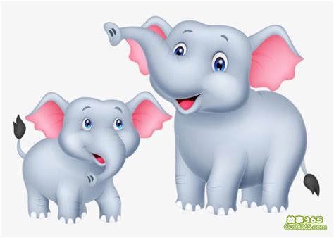 刚出生的小象宝宝和大象妈妈玩游戏，好可爱好有爱！_腾讯视频
