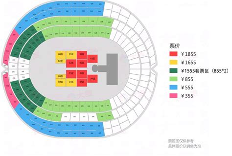 五月天2023好好好想见到你北京演唱会座位图_首都票务网