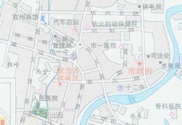广西钦州市旅游地图高清版_广西地图_初高中地理网