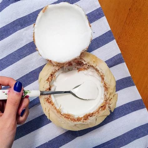 【夏日自制清甜椰子冻的做法步骤图】GJ-Mary_下厨房