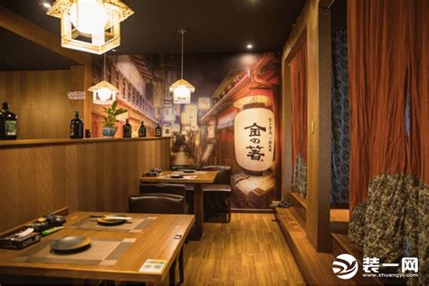 日式料理店装修设计效果图_岚禾日式料理店设计