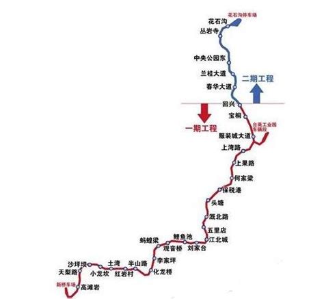 重庆九号轻轨线路线图,轨道9号线的线路图,9号轻轨线路线图_大山谷图库