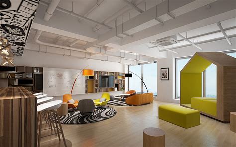 办公室装修|空间|室内设计|Lexizhu - 原创作品 - 站酷 (ZCOOL)