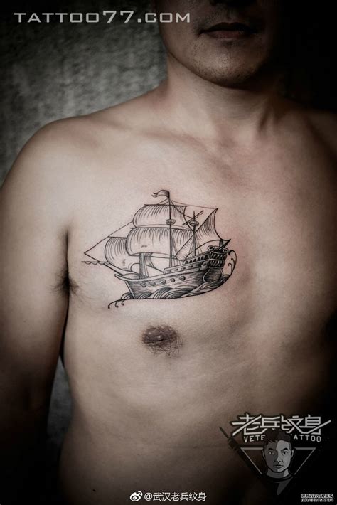 武汉纹身店：老兵纹身疤痕遮盖作品美人鱼纹身（tattoo）