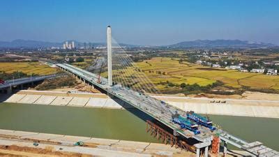 安徽庐江：罗埠河特大桥主桥顺利合龙-人民图片网