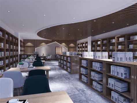 现代教育装修案例_邯郸图书馆的设计 陈超设计_太平洋家居网