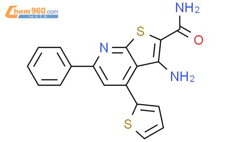 188782-65-2_Thieno[2,3-b]pyridine-2-carboxamide, 3-amino-6-phenyl-4-(2 ...