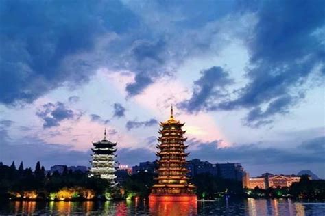 桂林日月双塔文化公园门票多少钱-开放时间_旅泊网