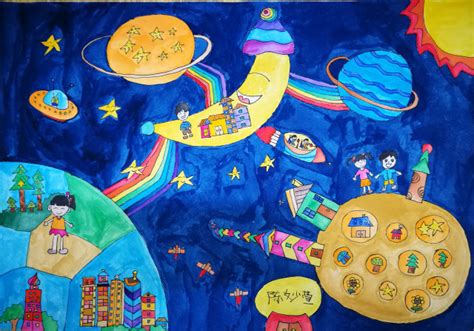 六年级科学幻想画不要宇宙、环保、海洋的要新颖一点的