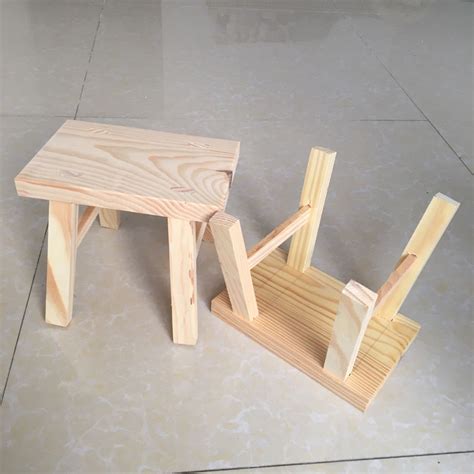 木小板凳儿童榫卯交作业木凳子DIY手工可拆矮凳学生通用技术 ...