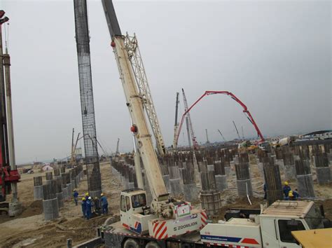 绍兴国际会展中心C1区工程项目完成桩基工程