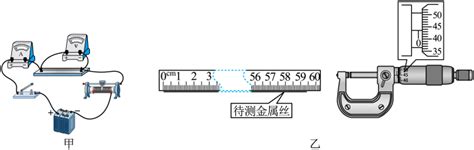 现用最小分度为1mm的米尺测量金属丝长度，如图所示，图中箭头所指位置是拉直的金属丝两端在米尺上相对应的位置，测得的金属丝长度为______mm ...
