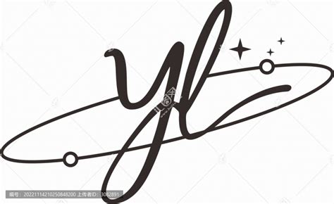 YL字母婚礼logo,其它,LOGO/吉祥物设计,设计模板,汇图网www.huitu.com