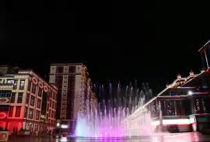 昌都茶马广场音乐喷泉