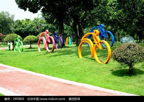 单车雕塑高清图片下载_红动网