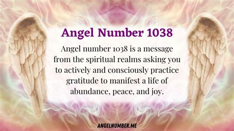 Angel Number 1038 Meaning And Its Significance in Life