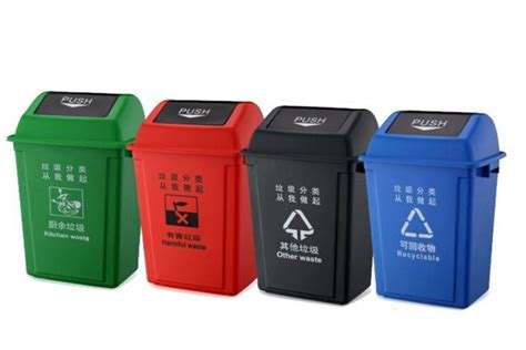 垃圾桶的颜色和标志分类分别放什么垃圾 – 一速网