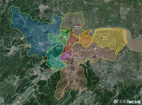 杭州市区域划分图2020,杭州市区域划分图,杭州市区域划分图_大山谷图库