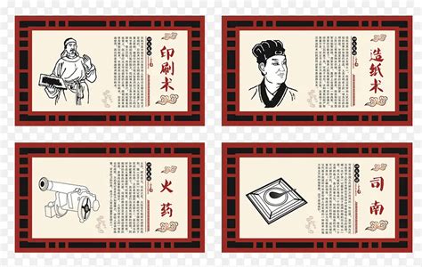 中国四大发明设计素材-中国四大发明图片下载-佳库网