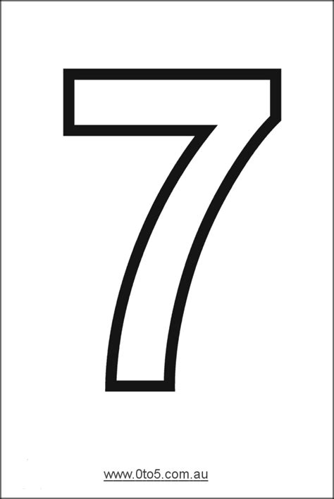 Number 7 Clipart Transparent Background, 7 3d Numbers Png Vector Design ...