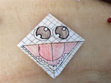 儿童创意折纸手工 萌萌哒的怪兽书签制作方法╭★肉丁网