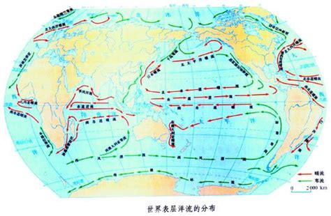高中地理知识点思维导图：大规模海水运动_洋流
