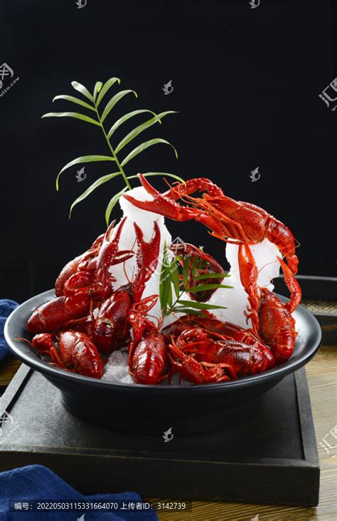 冰镇小龙虾,中国菜系,食品餐饮,摄影素材,汇图网www.huitu.com