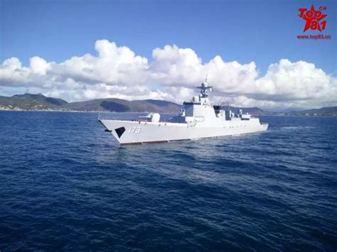 052D型173长沙舰加入南海舰队 中国神盾舰达8艘 国际图片 烟台新闻网 胶东在线 国家批准的重点新闻网站