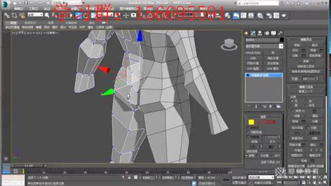 3D MAX建模教程：女性角色模型解析 - PS教程网
