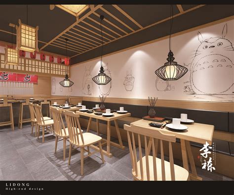 郑州日式餐厅装修设计案例|孤独的美食家日料店设计|空间|家装设计|tianh18339969836 - 原创作品 - 站酷 (ZCOOL)