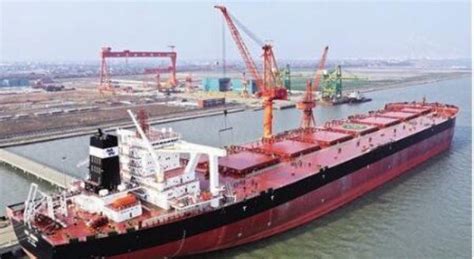 世界上吨位最大矿砂船“宁波号”交付 - 航运在线资讯网