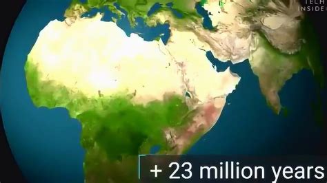 神奇！动画演示200万年地球大陆板块是如何运动的_腾讯视频