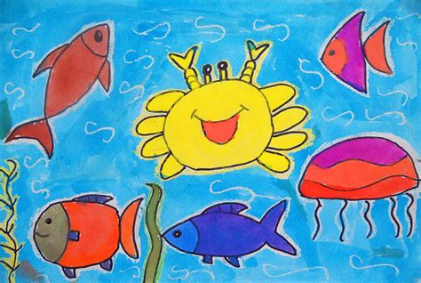 炎热的夏天简笔画_炎热的夏天图片欣赏_炎热的夏天儿童画画作品-有伴网