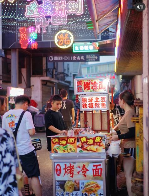 杭州人偏爱的武林夜市 市中心最具烟火气的地方