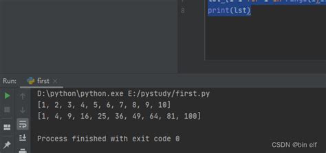 Python——列表生成式_列表中任意n个数字为1-CSDN博客