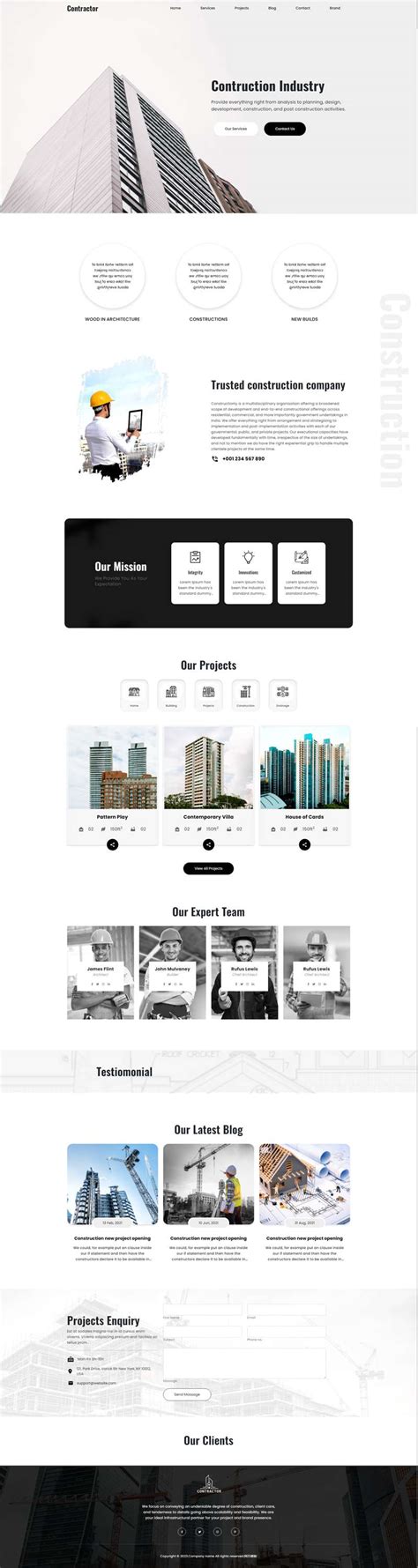 企业站建筑设计网站效果|网页|企业官网|叫杨宇好了 - 原创作品 - 站酷 (ZCOOL)