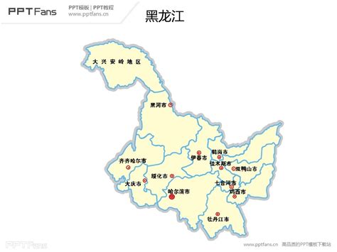 黑龙江标准地图（交通版）_黑龙江地图库_地图窝