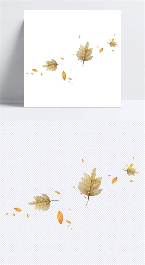 秋季树枝落叶元素素材下载-正版素材401548419-摄图网